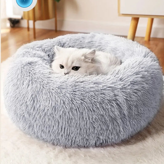 Cama Super Quentinha de Pelúcia para Gatos e Pets
